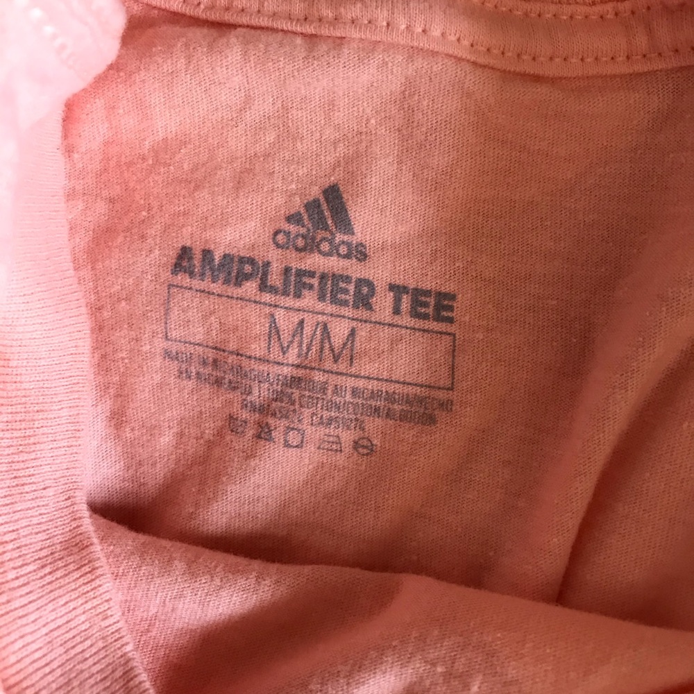 Pink Adidas tee - Picture 3 of 3